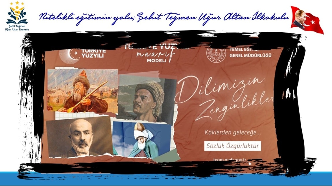 DİLİMİZİN ZENGİNLİKLERİ PROJESİ